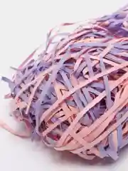 Розовый бумажный наполнитель микс