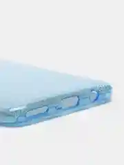 Накладка для Huawei P40 Lite силиконовая трехслойная, голубой