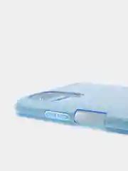 Накладка для Huawei P40 Lite силиконовая трехслойная, голубой