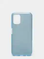 Накладка для Huawei P40 Lite силиконовая трехслойная, голубой