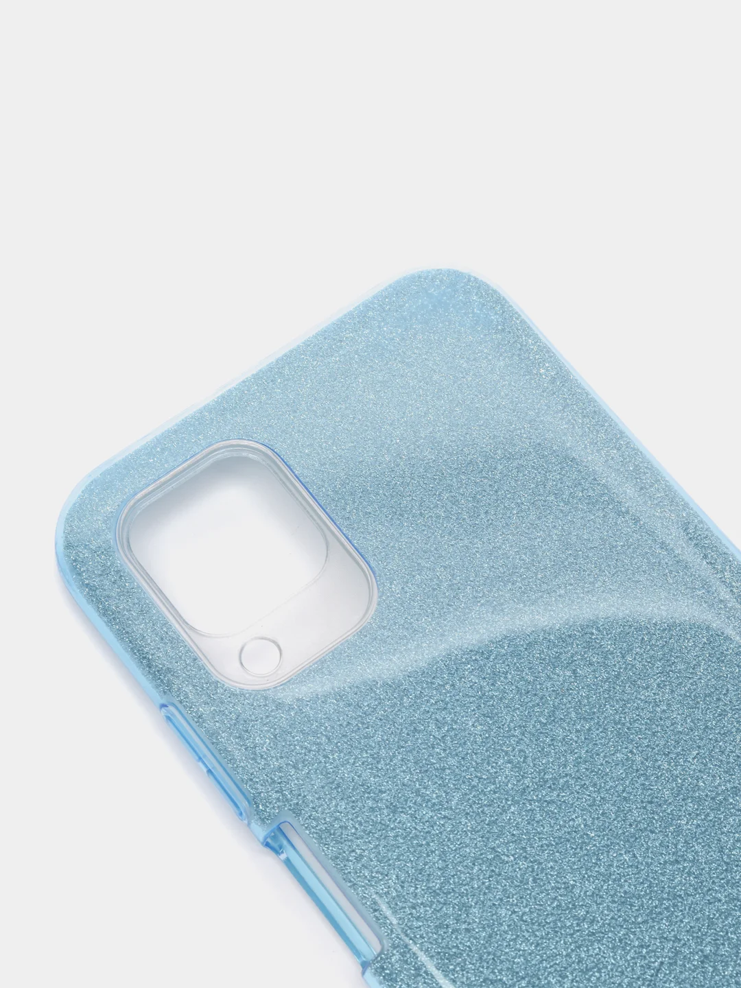 Накладка для Huawei P40 Lite силиконовая трехслойная, голубой