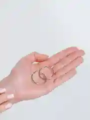 Серьги бижутерия кольца "конго" женские