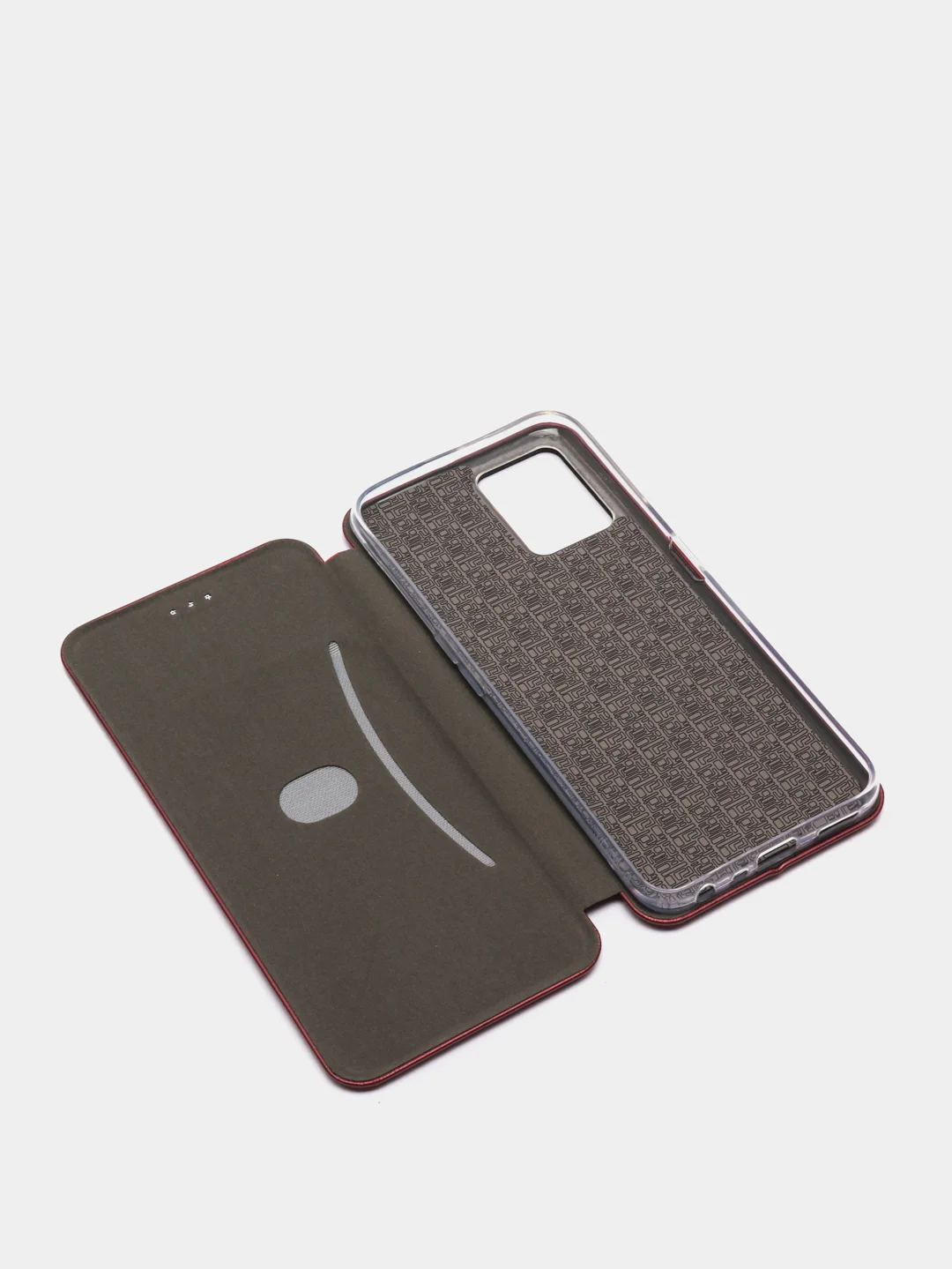Бордовый чехол книжка REALME 8i / Narzo 50