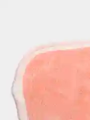 Кораллово-розовый полотенце банное детское с капюшоном для мальчиков и девочек. Микрофибра 80*80 см