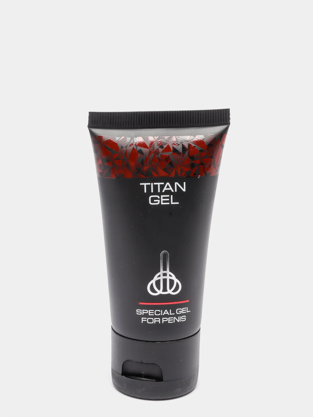 Красный крем-гель лубрикант для мужчин TITAN GEL TANTRA для увеличения члена