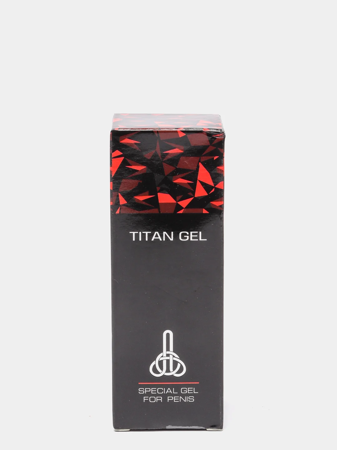 Красный крем-гель лубрикант для мужчин TITAN GEL TANTRA для увеличения члена