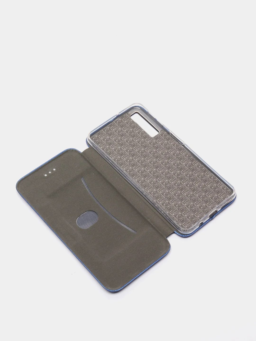 Синий чехол-книжка Samsung A7 2018