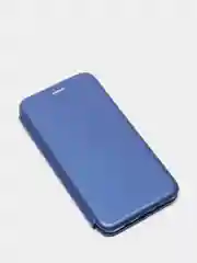 Синий чехол-книжка Samsung A7 2018