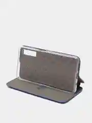 Синий чехол-книжка Samsung A7 2018