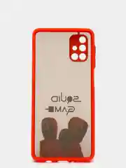 Кораллово-розовый чехол Samsung M51