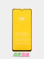 Защитное стекло Realme C21, 9D, черное