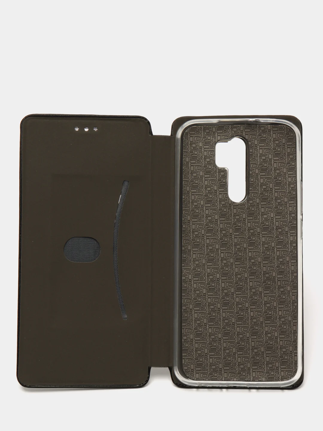 Черный чехол книжка Xiaomi Redmi 9
