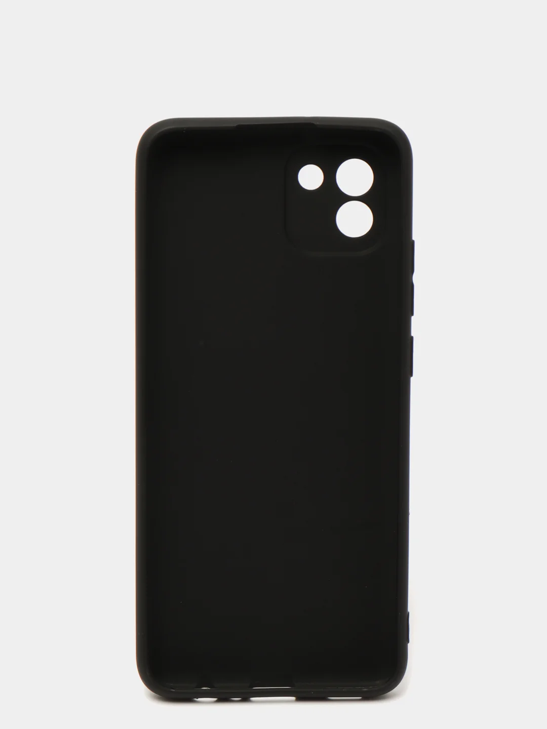 Черный чехол Samsung A03 с защитой камеры
