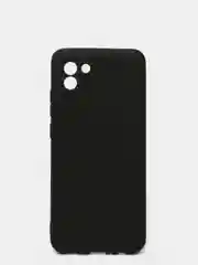 Черный чехол Samsung A03 с защитой камеры