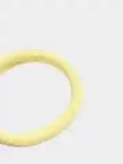 Желтый резинки бесшовные 4 см, 2 шт