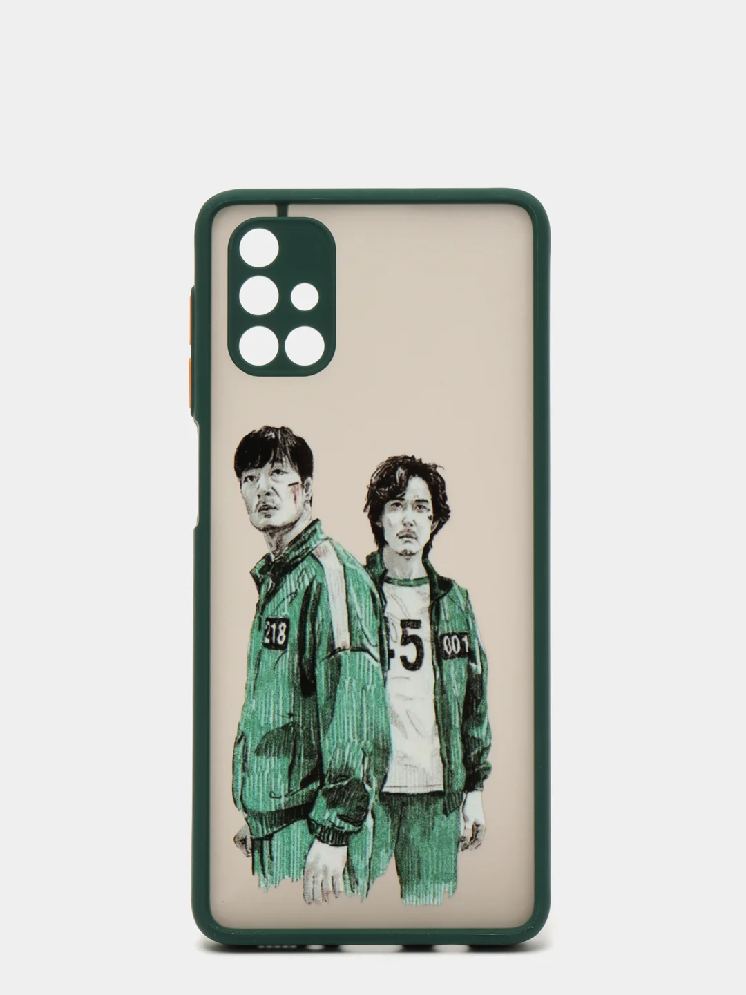 Зелёный хаки чехол Samsung M51
