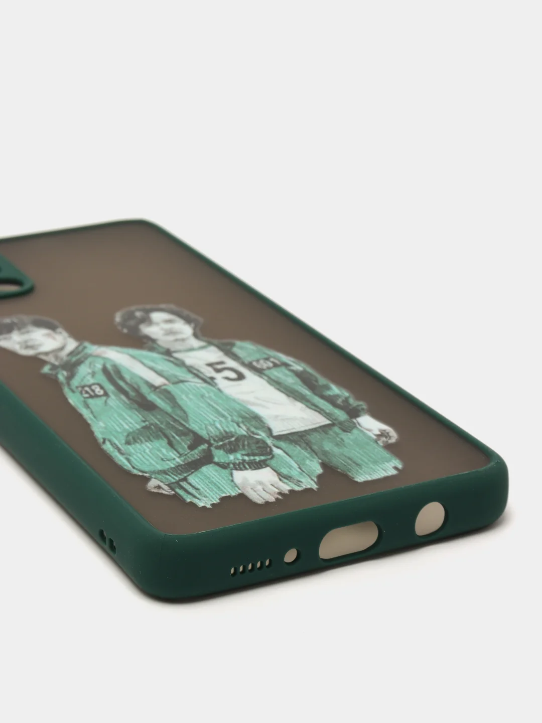 Зелёный хаки чехол Samsung M51
