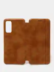 Горчичный чехол-книжка Samsung S20 FE
