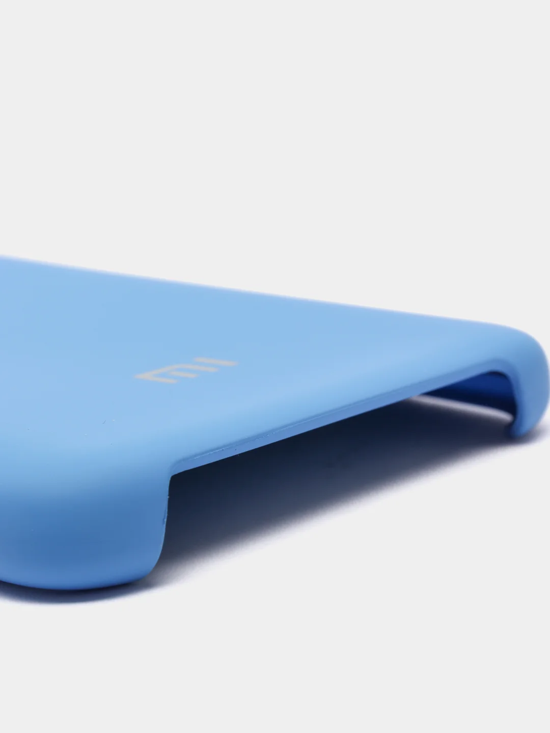 Голубой чехол с бархатом внутри для Xiaomi Redmi 8