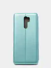 Голубой чехол книжка Xiaomi Redmi 9