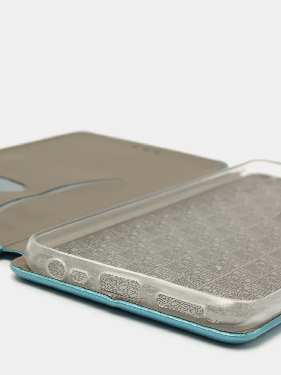 Голубой чехол книжка Xiaomi Redmi 9