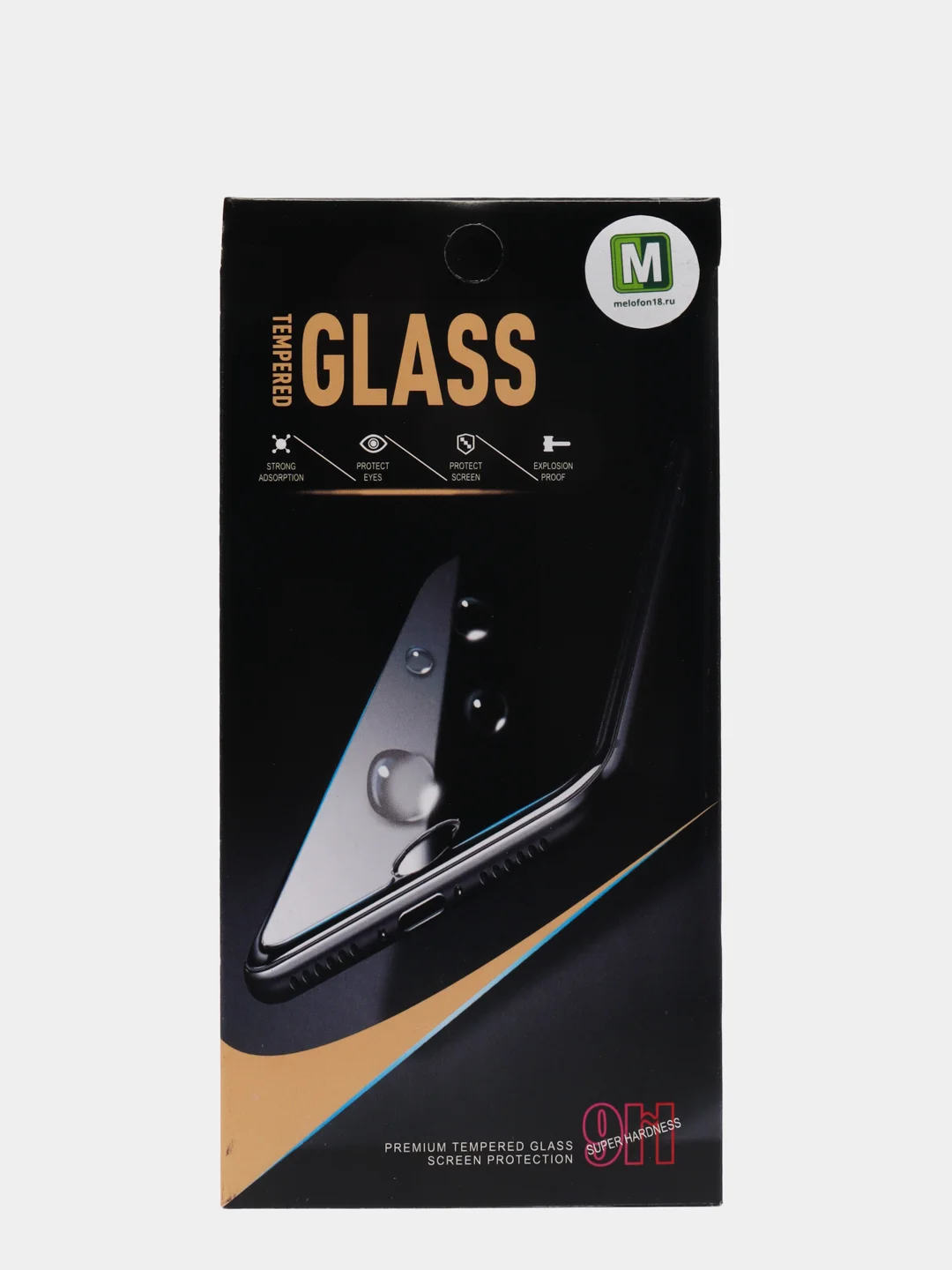 Защитное стекло OULEMEI для Xiaomi Redmi Note 9 Pro, закруглённые края, черное