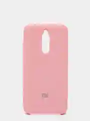 Розовый чехол с бархатом внутри для Xiaomi Redmi 8