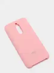 Розовый чехол с бархатом внутри для Xiaomi Redmi 8
