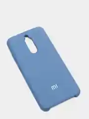 Синий чехол с бархатом внутри для Xiaomi Redmi 8