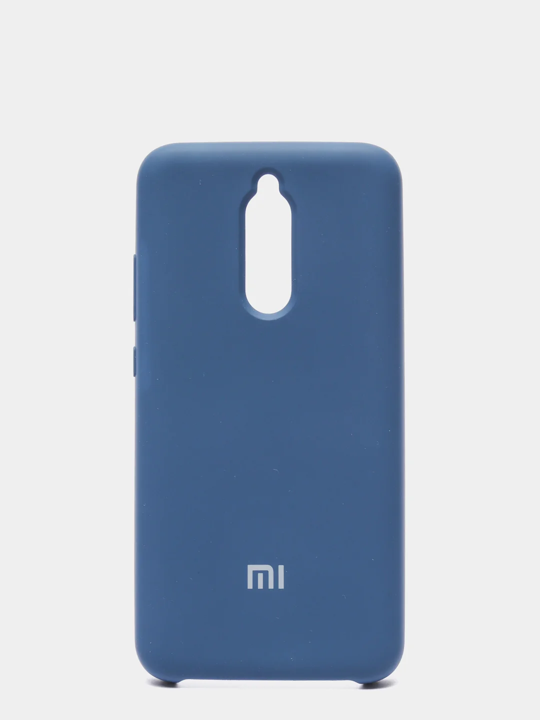 Синий чехол с бархатом внутри для Xiaomi Redmi 8