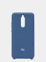 Синий чехол с бархатом внутри для Xiaomi Redmi 8