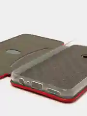 Красный чехол книжка Huawei Honor Y6P