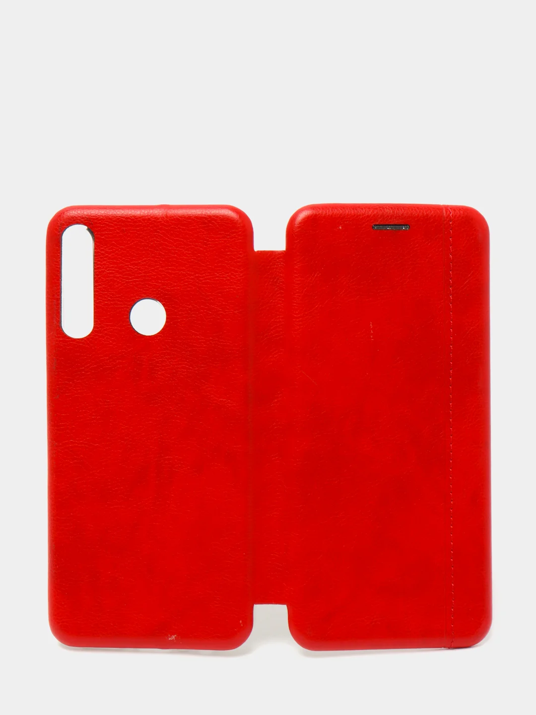 Красный чехол книжка Huawei Honor Y6P
