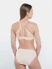 Лимонный комплект белья с кружевом