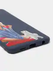 Небесно-голубой чехол  Xiaomi Redmi NOTE 9 PRO, Note 9S