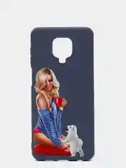 Небесно-голубой чехол  Xiaomi Redmi NOTE 9 PRO, Note 9S