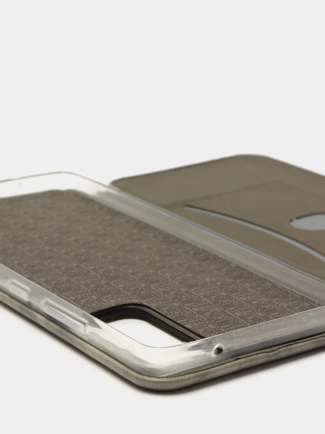 Серый чехол-книжка Samsung S20 FE