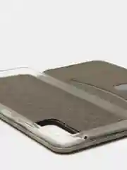 Серый чехол-книжка Samsung S20 FE