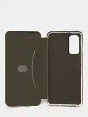 Серый чехол-книжка Samsung S20 FE