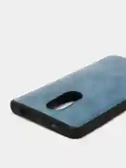 Синий чехол для Xiaomi Redmi Note 4, Redmi Note 4x, под кожу