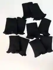 Черный пришивные манжеты, вязаные, для рукавов одежды 6,5см X 10см
