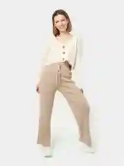 Молочный кардиган укороченный женский Emilan