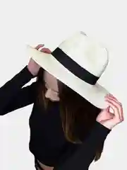Молочный шляпа женская летняя