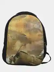 Зеленый рюкзак облегченный