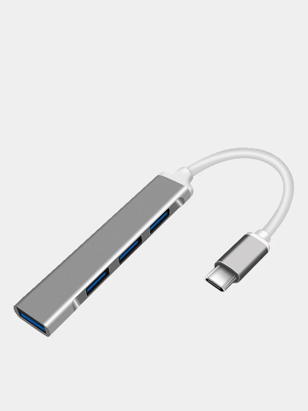 Серый usb xаб концентратор USB 3.0 Type-C