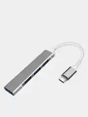 Серый usb xаб концентратор USB 3.0 Type-C