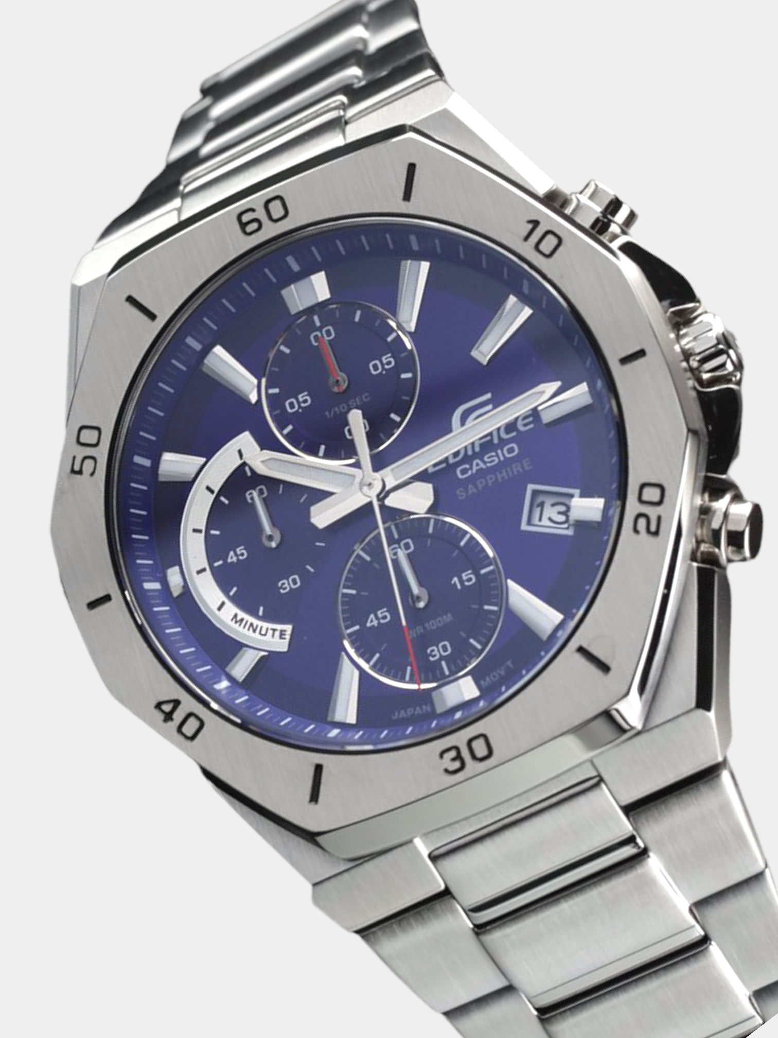 Наручные часы Casio стеклом KazanExpress Edifice цене в купить по 18490 ₽ с сапфировым интернет-магазине EFB-680D-2BVUEF