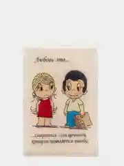 Красный мыло ручной работы "Love is..."