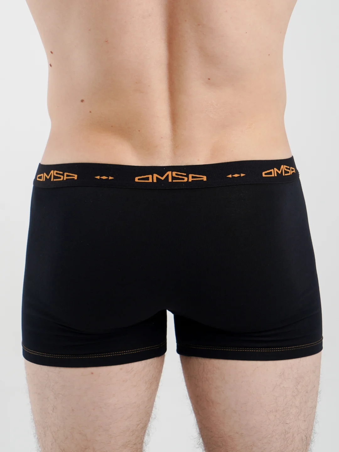 Черный трусы-боксеры мужские Omsa for men oma 2833