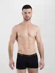 Черный трусы-боксеры мужские Omsa for men oma 2833